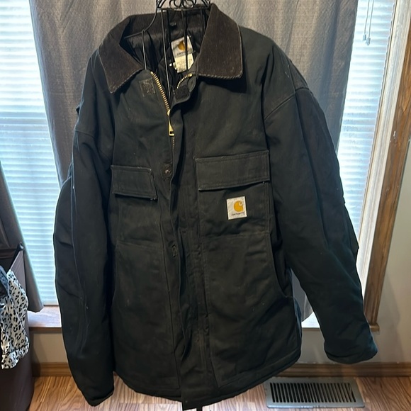 Carhartt Other - Carharrt Mens Quilt Lined Black Winter Jacket​​